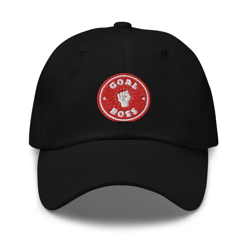 Red Hand Goal Boss Trucker Cap